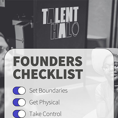 Talent Halo - founders mental health checklist